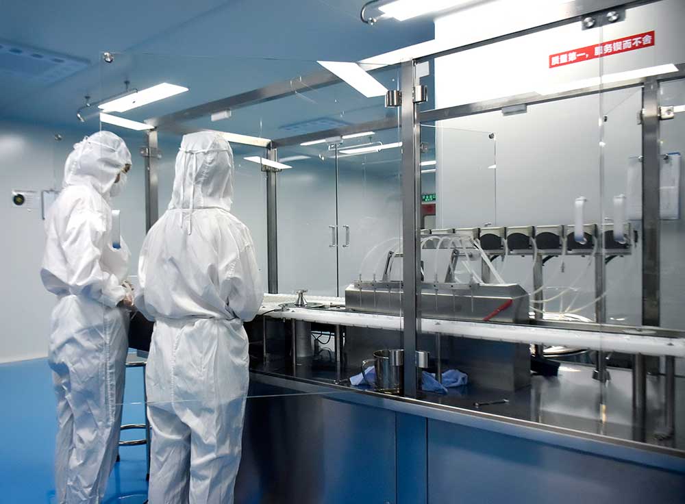 ISO 22716-Certified Sterile Production Room