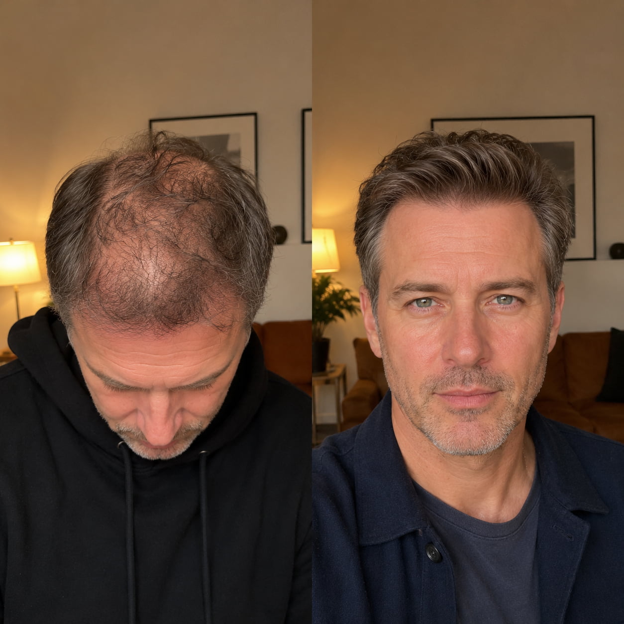Customer hair improvement result