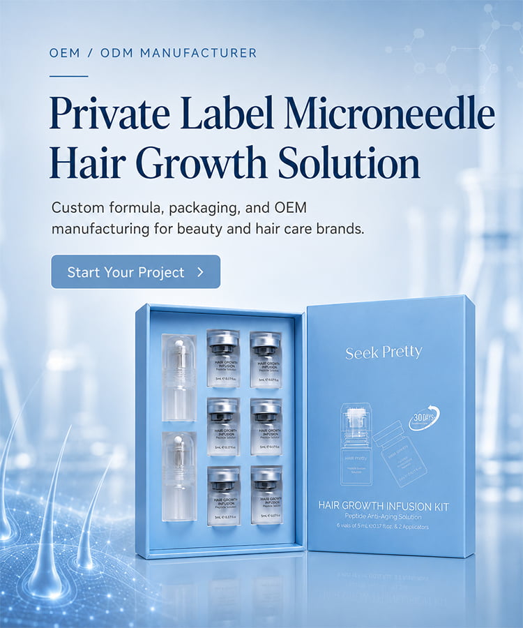 Microneedle Hair Growth Solutions Banner